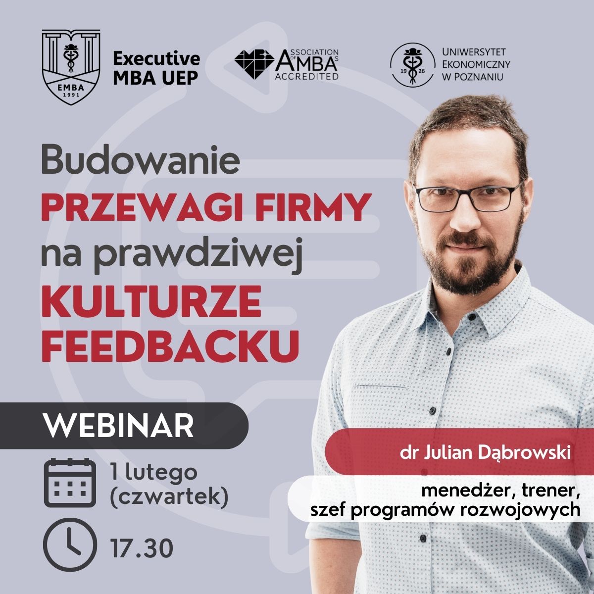 Read more about the article Kultura feedbacku – spotkanie z praktykiem 01.02.2024
